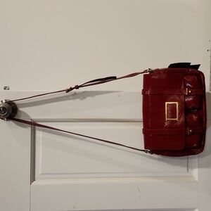 Marc by Marc Jacobs Small Messenger Bag Red Too Hot To Handle